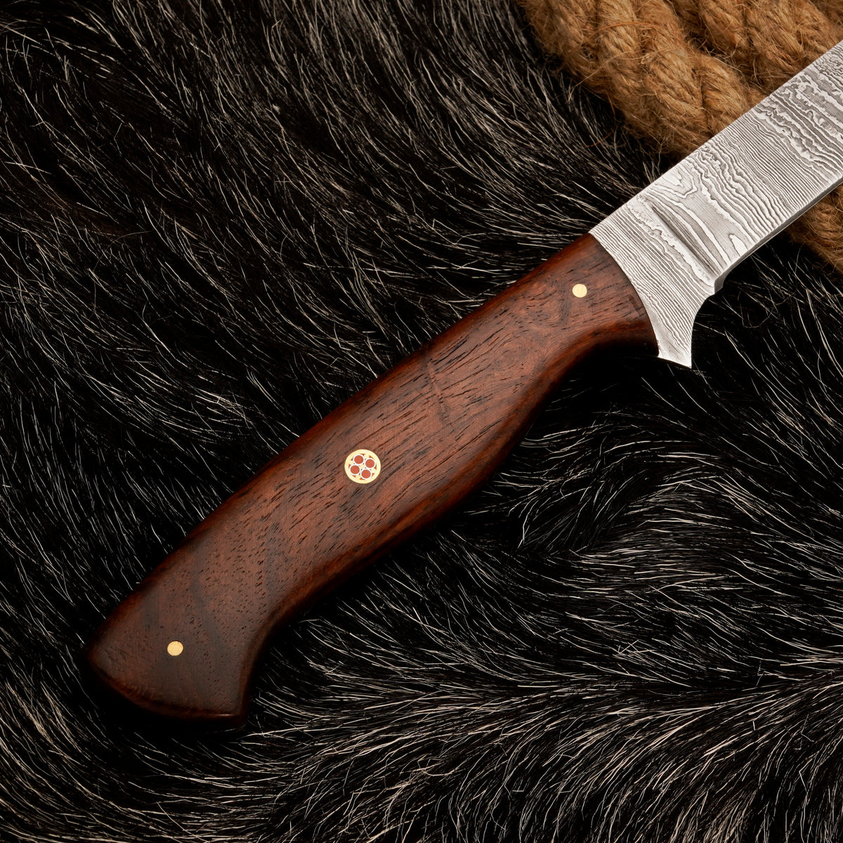 FILLET KNIFE Handmade Damascus Steel Fishing Knife Best Birthday Gift for Father Anniversary Gift for Husband Personalized Christmas Gift