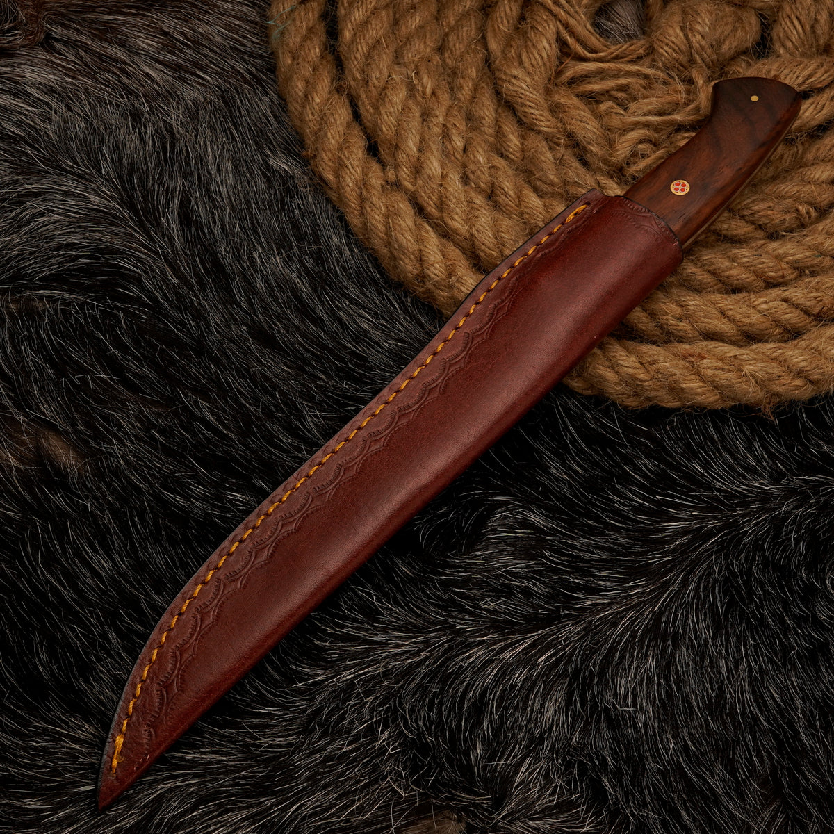 FILLET KNIFE Handmade Damascus Steel Fishing Knife Best Birthday Gift for Father Anniversary Gift for Husband Personalized Christmas Gift