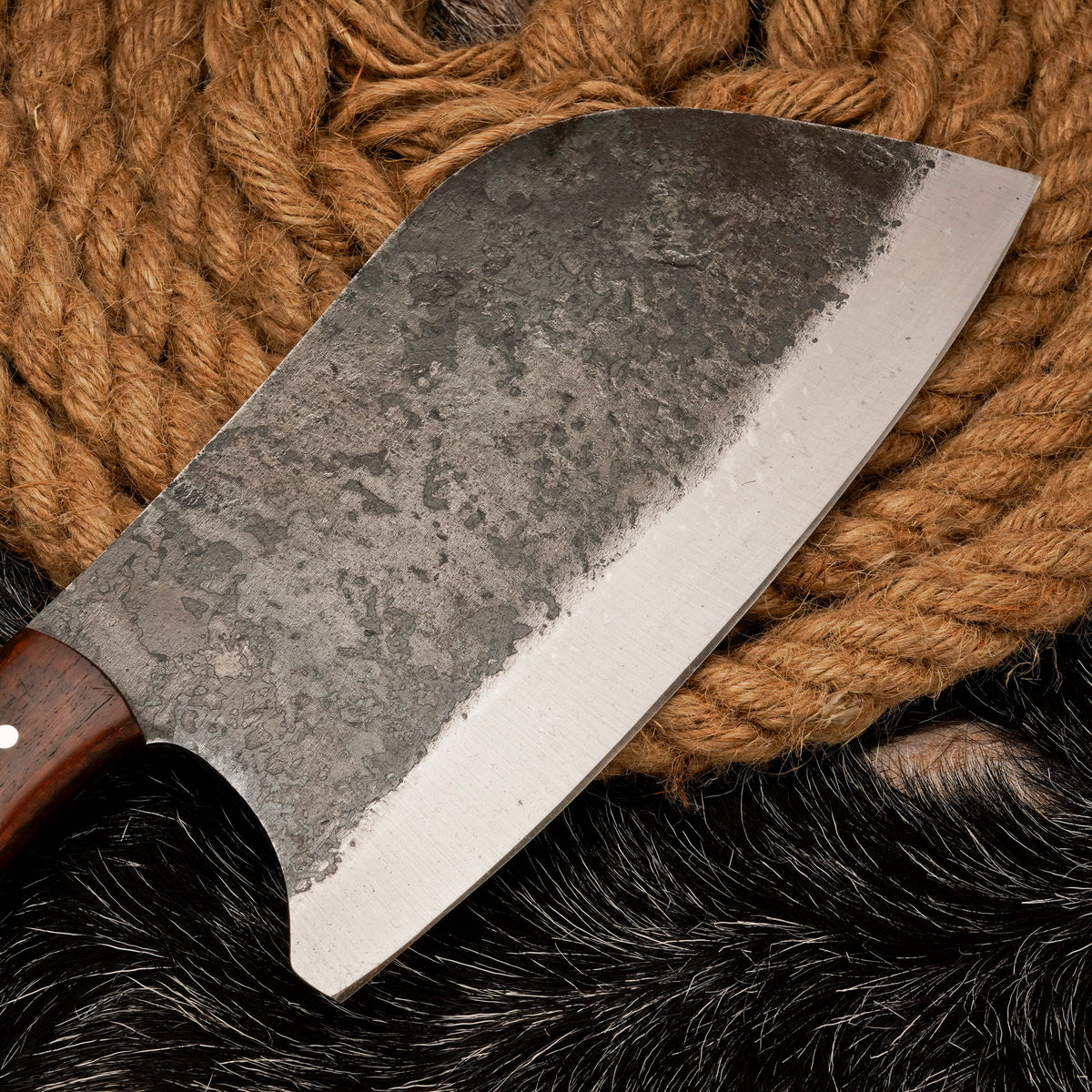 Custom Handmade Carbon Steel Butcher CHEF CHOPPER Personalized Chopper Knife Gift For Dad Gift For Husband Christmas Gift Engraved Chopper